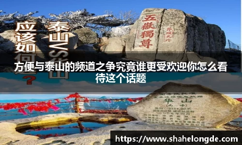 方便与泰山的频道之争究竟谁更受欢迎你怎么看待这个话题